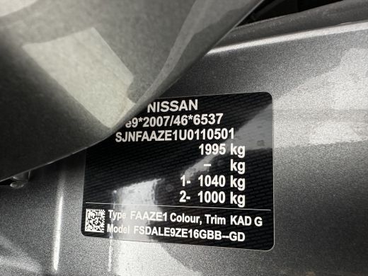 Nissan Leaf N-Connecta 40 kWh {SOH-90%} Aut. *HEAT-PUMP | ADAPTIVE-CRUISE | NAVI-FULLMAP | TOPVIEW | KEYLESS ... ActivLease financial lease