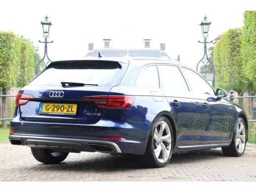 Audi A4 Avant 40 TFSI 190PK SPORT S-LINE | NL-AUTO! | DEALER OH! | LEDER / ALCANTARA | ALL-SEASON BANDEN ... ActivLease financial lease