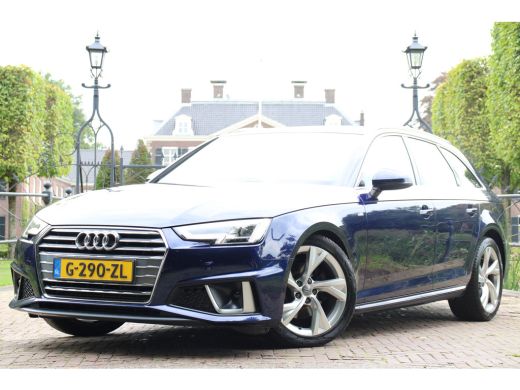 Audi A4 Avant 40 TFSI 190PK SPORT S-LINE | NL-AUTO! | DEALER OH! | LEDER / ALCANTARA | ALL-SEASON BANDEN ... ActivLease financial lease