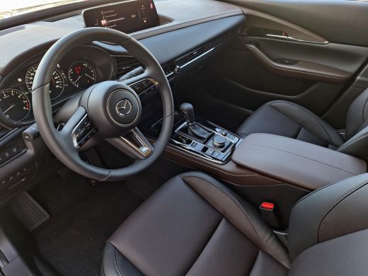 Mazda CX-30 2.5 e-SkyActiv-G M Hybrid Takumi | Automaat | Stoelgeheugen | Draadloze Apple carplay en Android ... ActivLease financial lease