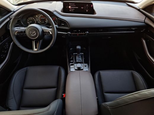 Mazda CX-30 2.5 e-SkyActiv-G M Hybrid Takumi | Automaat | Stoelgeheugen | Draadloze Apple carplay en Android ... ActivLease financial lease