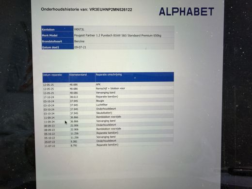 Peugeot Partner 1.2 PureTech Premium CarPlay/cruise control/navigatie systeem ActivLease financial lease