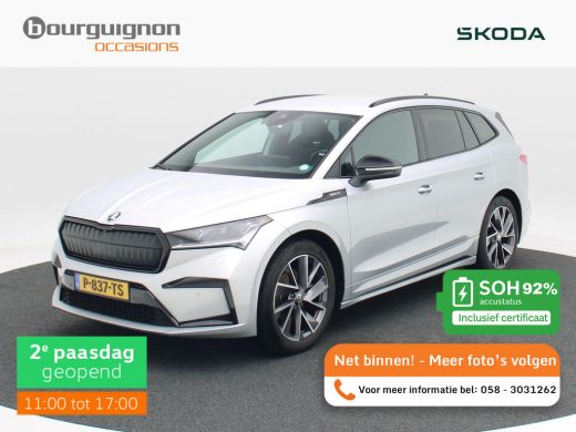 Skoda Enyaq iV 60 180 Pk Sportline | Stoel/Stuur Verwarming | Camera | Climatronic | Adaptive Cruise | Full LED ...