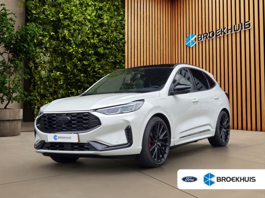 Ford Kuga 2.5 PHEV Broekhuis Black Sound Edition | Uniek! | 21'' VOSSEN | Verlaagd | Pano | Trekhaak | Gord...