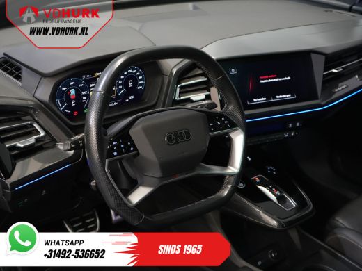 Audi Q4 e-tron 40 77kWh 523 km WLTP S-Line/ Pano/ Keyless/ Virtual Cockpit/ Leder/ Stoelverw./ Elek.Klep/ 20" LM... ActivLease financial lease