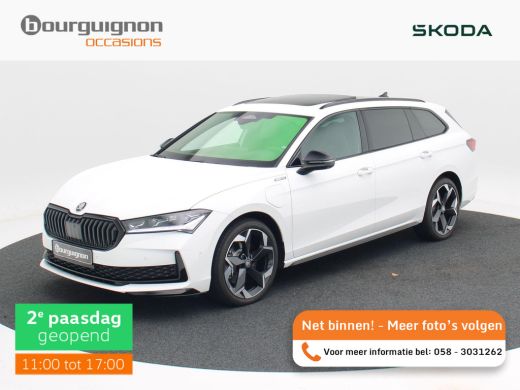 Skoda Superb 1.5 TSi 204 Pk PHEV Sportline Business | Panoramadak | Leder |  Trekhaak | Canton Audio | Stoel M...