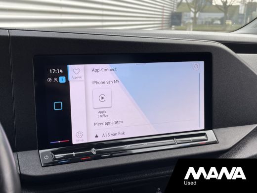 Volkswagen Caddy 2.0TDI 120PK Comfort Automaat Adaptive cruise Sensoren Carplay Navigatie ActivLease financial lease