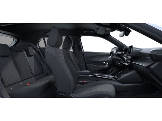 Peugeot e-2008 Business | Climate Control | Dashboard in zacht materiaal met carboneffect en hoogglans zwarte si... ActivLease financial lease