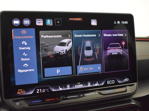 CUPRA Leon Sportstourer 1.5 e-Hybrid VZ 272PK DSG/AUTO | Trekhaak | Sennheiser audio | Dodehoekdetectie | Camera achter |... ActivLease financial lease