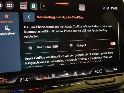 CUPRA Leon Sportstourer 1.5 e-Hybrid VZ 272PK DSG/AUTO | Trekhaak | Sennheiser audio | Dodehoekdetectie | Camera achter |... ActivLease financial lease