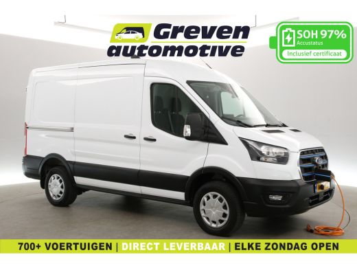 Ford E-Transit 350 L2H2 68 kWh | Snelladen | SOH 97% | Clima | Camera | Cruise | Carplay | Navi | Parkeersens.