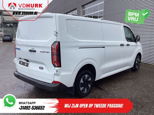 Ford E-Transit Custom L2 Trend 65 kWh 330 km WLTP Garantie t/m 2029/ LED/ Standkachel/ Snellader/ 2.3t Trekverm./ Stoel... ActivLease financial lease