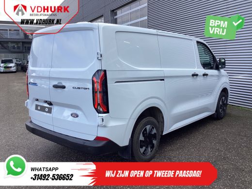 Ford E-Transit Custom Trend 65 kWh 330 km WLTP Garantie t/m 2029/ LED/ Standkachel/ Snellader/ 2.3t Trekverm./ Stuurver... ActivLease financial lease