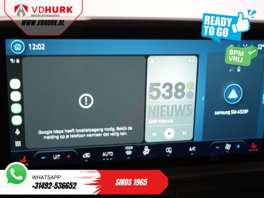 Ford E-Transit Custom Trend 65 kWh 330 km WLTP LED/ Snellader/ 2.3t Trekverm./ Stoelverw./ Carplay/ Climate/ Camera/ PD... ActivLease financial lease