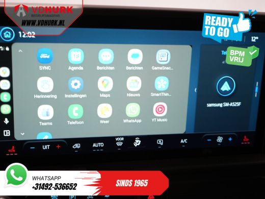 Ford E-Transit Custom Trend 65 kWh 330 km WLTP LED/ Snellader/ 2.3t Trekverm./ Stoelverw./ Carplay/ Climate/ Camera/ PD... ActivLease financial lease