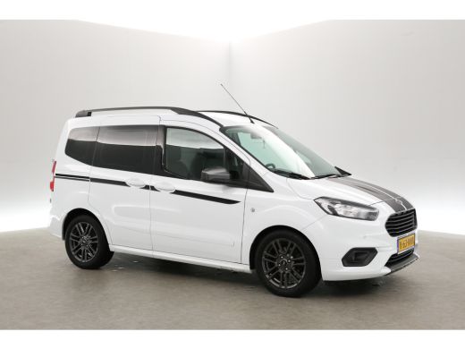 Ford Transit Courier 1.5 TDCI Sport 100PK 6-bak | 2xSchuifdeur | Airco | Camera | Carplay | Striping | Stoelverw. ActivLease financial lease