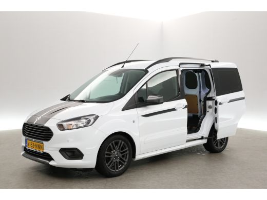 Ford Transit Courier 1.5 TDCI Sport 100PK 6-bak | 2xSchuifdeur | Airco | Camera | Carplay | Striping | Stoelverw. ActivLease financial lease