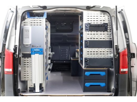 Mercedes-Benz Vito 114 CDI 136pk Compact 9G Automaat 2x Schuifdeur/LED/Camera/Inrichting 11-2022 ActivLease financial lease