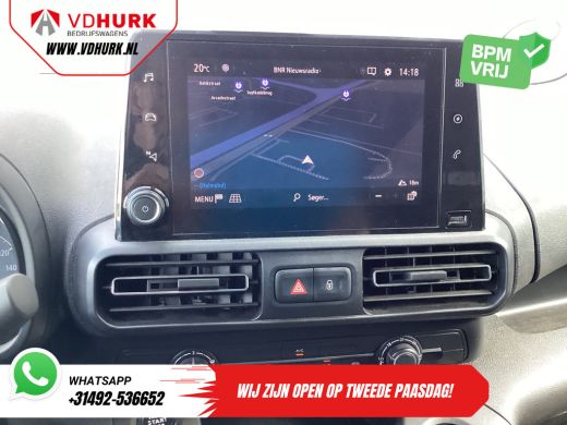 Opel Combo-e 50kWh 285 WLTP Standkachel/ Snellader/ Stoelverw./ Stuurverw./ Keyless/ Carplay/ Navi/ Camera/ PD... ActivLease financial lease