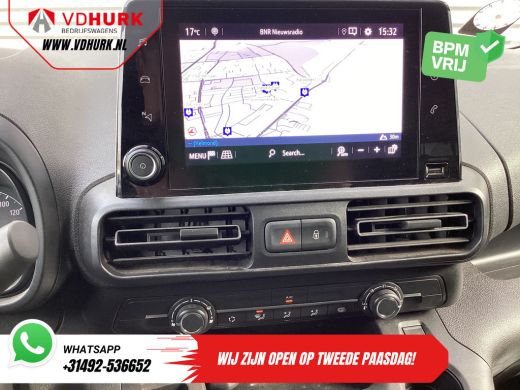 Opel Combo-e 50kWh 285 WLTP Standkachel/ Snellader/ Stoelverw./ Stuurverw./ Keyless/ Carplay/ Navi/ Camera/ PD... ActivLease financial lease