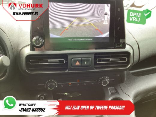 Opel Combo-e 50kWh 285 WLTP Standkachel/ Snellader/ Stoelverw./ Stuurverw./ Keyless/ Carplay/ Navi/ Camera/ PD... ActivLease financial lease