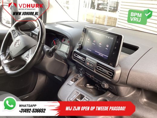 Opel Combo-e 50kWh 285 WLTP Standkachel/ Snellader/ Stoelverw./ Stuurverw./ Keyless/ Carplay/ Navi/ Camera/ PD... ActivLease financial lease
