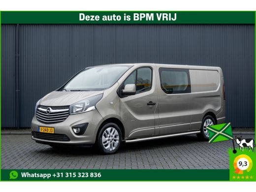 Opel Vivaro 1.6 CDTI L2H1 125PK | DC| Sport | LED | Camera | Cruise | Airco | Euro 6
