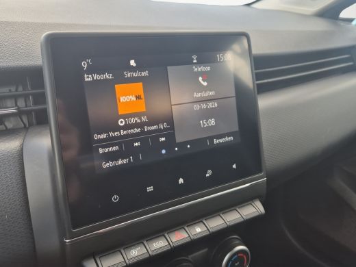 Renault Clio 1.0 TCe Zen 91pk | Airco | Parkeersensoren | Spiegels elektr. inkl. | Centr. deurvergr. | Cruise ... ActivLease financial lease