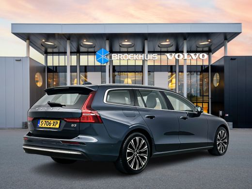 Volvo  V60 B3 Plus Bright | 18" Allseason | 360 Camera | Trekhaak | Full LED | Elektr. verst. Stoelen | Harm... ActivLease financial lease