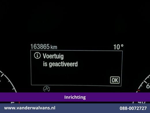 Ford Transit Custom 2.0 TDCI L1H1 Inrichting Euro6 Airco | Camera | LED | Cruisecontrol | Stoelverwarming | 2500kg Tr... ActivLease financial lease