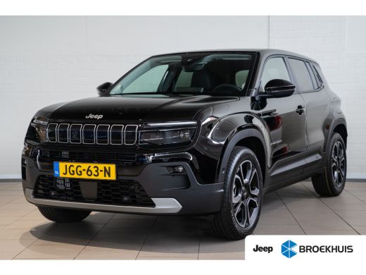 Jeep Avenger 1.2 e-Hybrid Summit | 8 Jaar Garantie | Panoramadak | Stoelverwarming & Voorruit Verwarming | El...