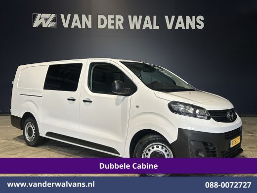 Opel Vivaro 2.0 CDTI 123pk L3H1 Dubbele Cabine Euro6 Airco | 6-Zits | Camera | 2500kg Trekhaak Parkeersensoren