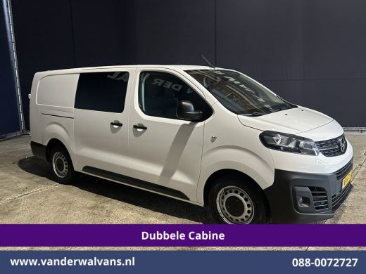 Opel Vivaro 2.0 CDTI 123pk L3H1 Dubbele Cabine Euro6 Airco | 6-Zits | Camera | 2500kg Trekhaak Parkeersensoren ActivLease financial lease