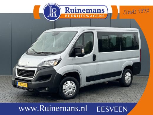 Peugeot Boxer 2.2 BlueHDI 141 PK / EURO 6 / L1H1 / 9 PERSOONS / AIRCO / CRUISE / PERSONENBUS / BLUETOOTH