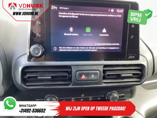 Opel Combo 1.5D 130 pk Aut. NL Auto/ Stuurverw./ Carplay/ Camera/ Cruise/ Airco ActivLease financial lease