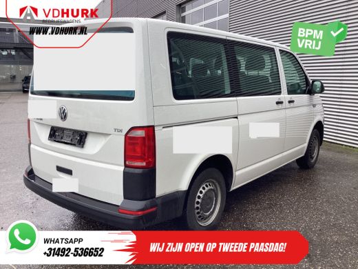 Volkswagen Transporter 2.0 TDI EURO6 EXPORT &euro;15.057,- Incl. BTW/ BPM VRIJ! Combi/ Kombi/ 9 Pers./ 9 Persoons/ Airco ActivLease financial lease