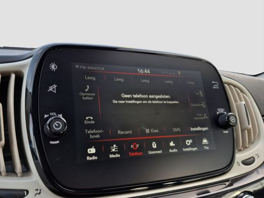 Fiat 500 1.0 Hybrid Lounge Carplay/android auto | Parkeersensoren | Cruise control | Airco | ActivLease financial lease