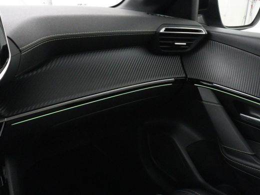 Peugeot e-208 EV GT 350 50 kWh | 27.200km NAP | SOH 93% | Stoelverwarming | Leder/Alcantara | Camera | Adaptive... ActivLease financial lease