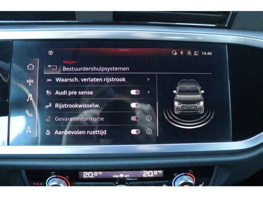 Audi Q3 45 TFSI e PHEV Automaat S-Line/Navigatie/Elektr.-trekhaak/Stoelverwarming/19-Inch/Keyfree ActivLease financial lease