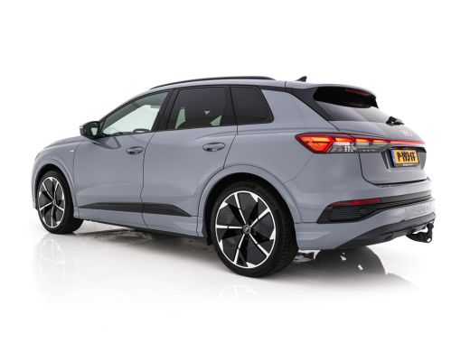 Audi Q4 e-tron 40 S-line Launch edition Competition 77 kWh [ 3-Fase-11kW ] {SOH-93%} (INCL-BTW) *HEATPUMP | LEAT... ActivLease financial lease