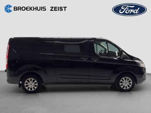 Ford Transit Custom 300 2.0 TDCI L2H1 Limited DC Dealer onderhouden | nieuwe distributieriem maart 2026 | trekhaak | ... ActivLease financial lease