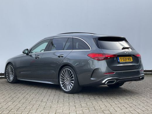 Mercedes-Benz C-Klasse Estate 180 AMG Line Pano Burmester Memory HUD Trekhaak Leer Verw+Ventilatie BOMVOL! ActivLease financial lease