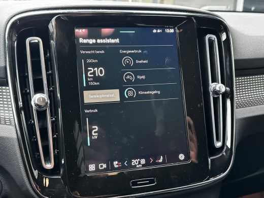 Volvo  XC40 Recharge P8 408 PK AWD R-Design | SOH 92,3%| TREKHAAK ELEKTRISCH| STOEL-  EN STUURVERWARMING| CAM... ActivLease financial lease