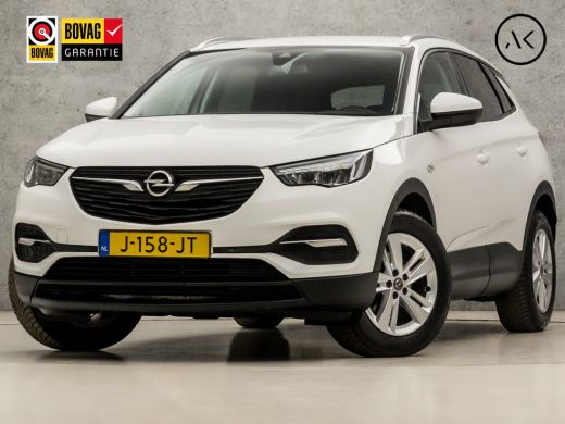 Opel Grandland X 1.2 Turbo Sport 131Pk Automaat (APPLE CARPLAY, GROOT NAVI, GETINT GLAS, LEDER, SPORTSTOELEN, TREK...