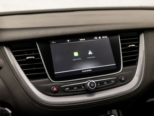 Opel Grandland X 1.2 Turbo Sport 131Pk Automaat (APPLE CARPLAY, GROOT NAVI, GETINT GLAS, LEDER, SPORTSTOELEN, TREK... ActivLease financial lease