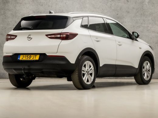 Opel Grandland X 1.2 Turbo Sport 131Pk Automaat (APPLE CARPLAY, GROOT NAVI, GETINT GLAS, LEDER, SPORTSTOELEN, TREK... ActivLease financial lease