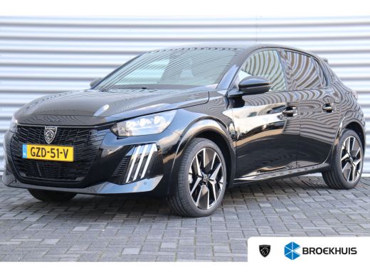 Peugeot 208 1.2 HYBRID 100PK GT PACK AUTOMAAT / NAVI / LEDER / CLIMA / PDC / 17" LMV / CAMERA / KEYLESS / CRU...