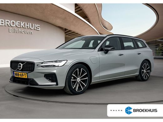 Volvo  V60 2.0 T6 Plug-in hybrid AWD Plus Dark | Trekhaak | PDC V+A en 360 camera | Lederen sportstoelen | S...