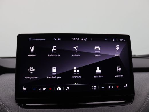 Skoda Enyaq iV 60 Business Edition 170PK Aut. Pano-Schuifdak, Trekhaak, Warmtepomp, Alarm, Stoel-Stuurverwarming... ActivLease financial lease