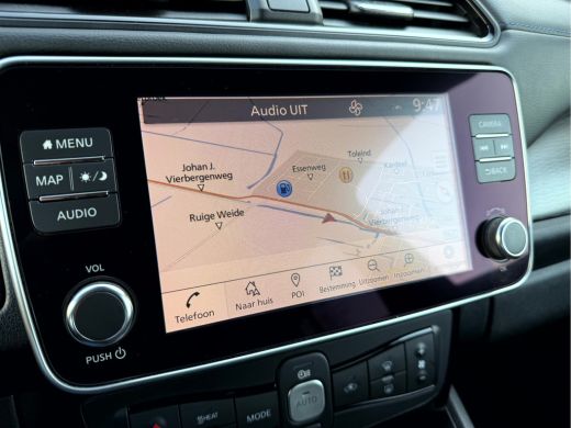 Nissan Leaf e+ Tekna 62 kWh SOH 93.2%, Leer, 360 camera, 17''Lmv ActivLease financial lease